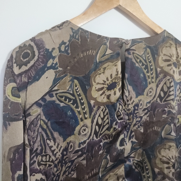 MELLODAY Multicolor Floral Blouse - Picture 7 of 8